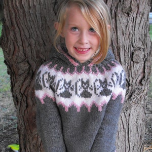 Knitting Pattern Hoodie Top Down Hooded Sweater Cat Kitten - Etsy