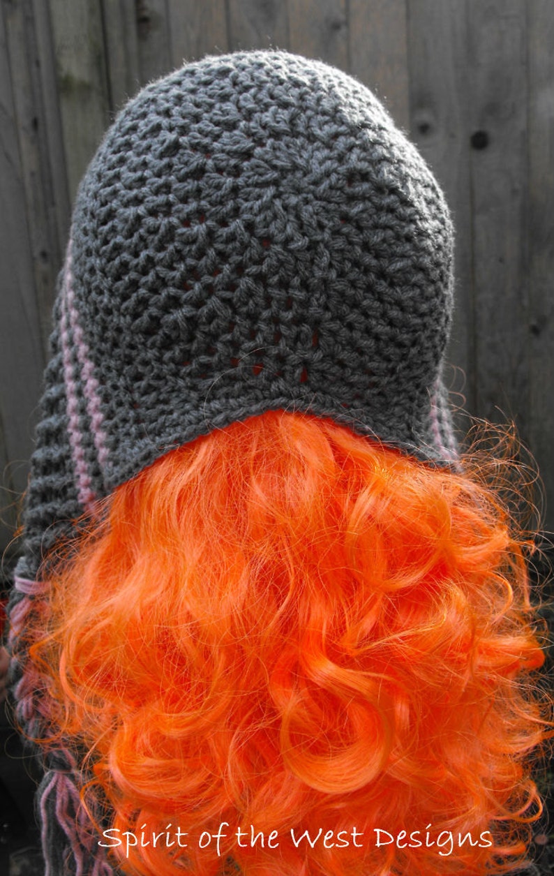 Crochet Earflap Hat Pattern Child Teen Adult Sizes Bonnet with | Etsy