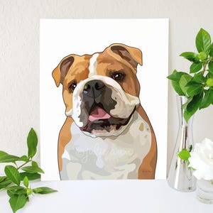 english bulldog art