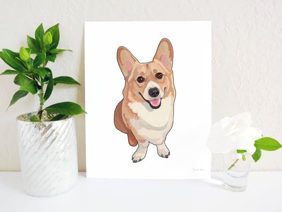 art the corgi