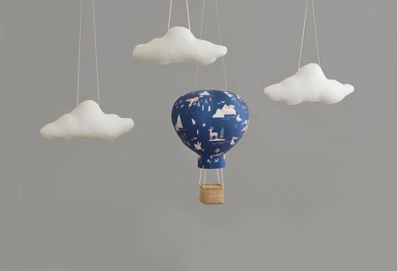 hanging clouds nursery