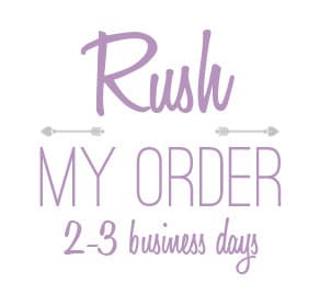 RUSH Production 1-2 ITEMS + Priority Shipping Upgrade