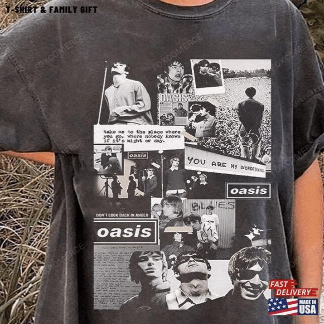 【SATIIIZ】Resid oasis 1998 t-shirt Resid oasis 1998 t-shirt - satiiiz