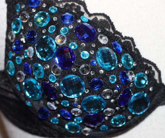 Clearance Sale Mermaid Bra Sexy Rave Top Burlesque Pinup Pin Etsy