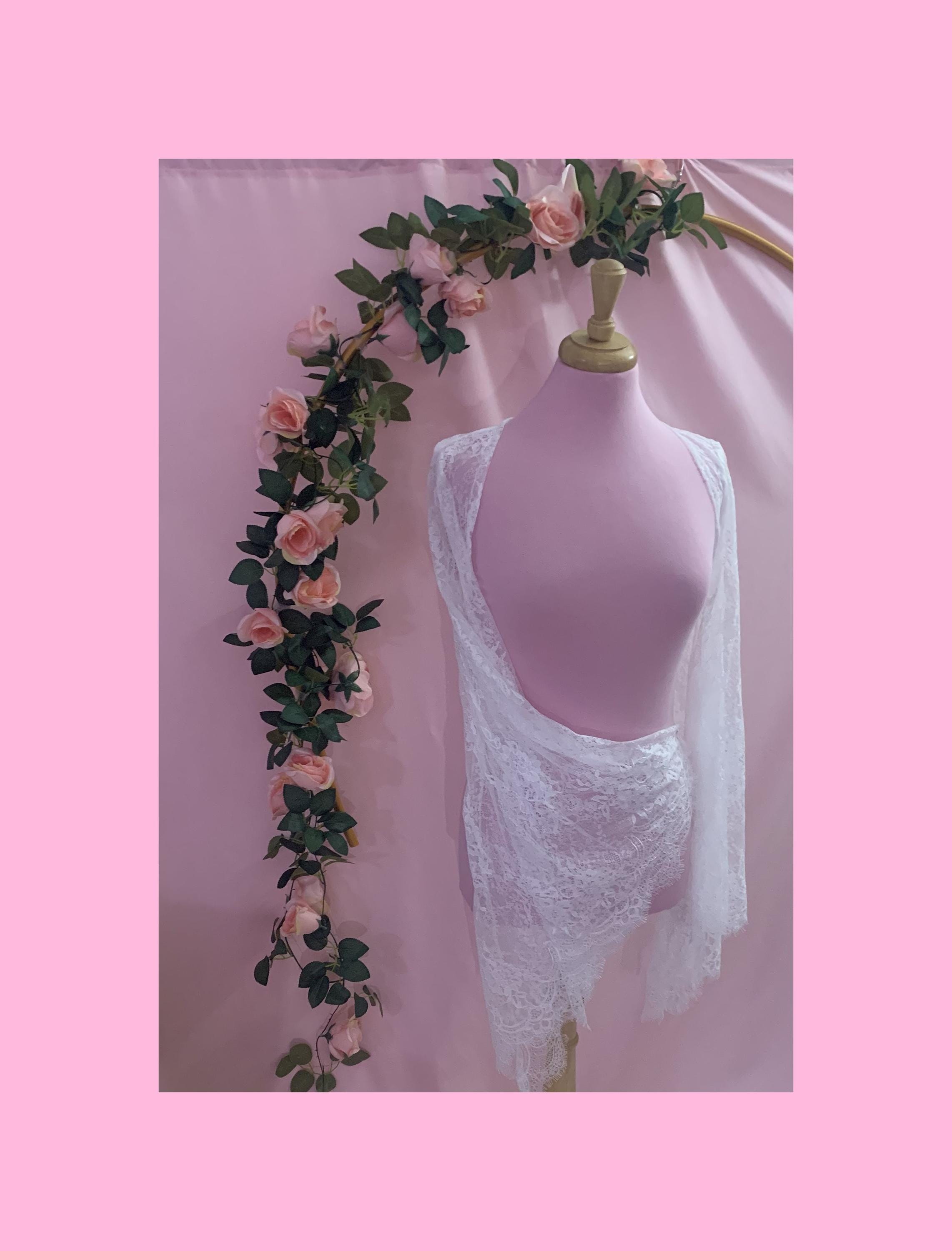 White Lace Bridal Shrug