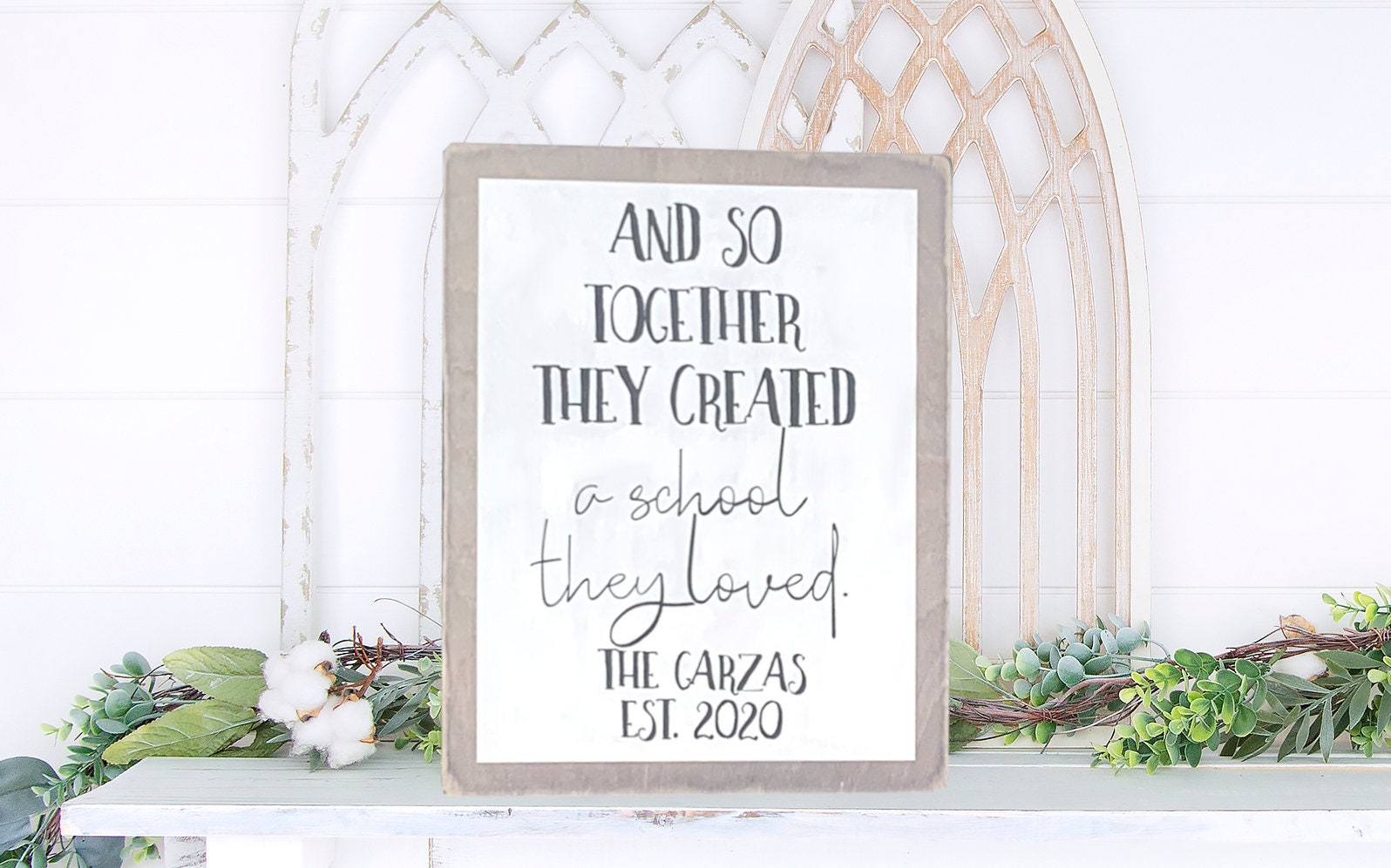 Homeschool Decor Home Classroom Sign 14x11 Homeschool Etsy