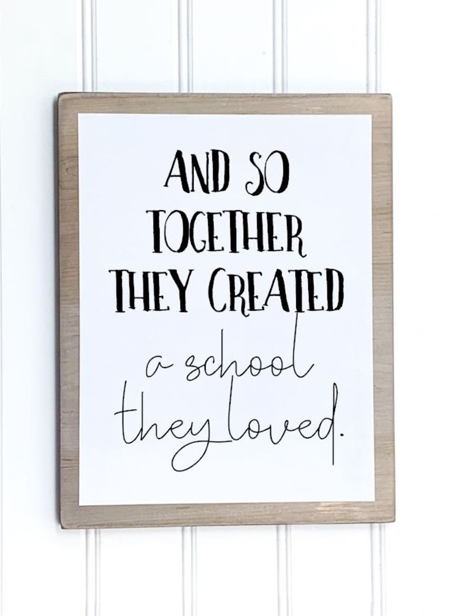 Homeschool Decor Home Classroom Sign 14x11 Homeschool Etsy