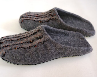 Shoes men/Slippers/Women slippers/Wool slippers/Home shoes/Felt shoes/Wool shoes/Organic wool/Handmade slippers/Felted shoes/Men slippers