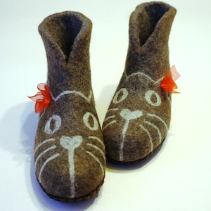 Boots for women/Felt shoes/Women slipper/Home shoes/Women shoes/Wool boots/Felted shoes/Boots for women/Wool shoes/Mules/Slippers for women