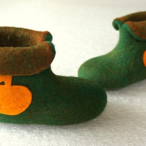 Kids shoes/Winter boots/Baby shoes/Felted slippers/Baby booties/Handmade boots/Wool felt slippers/Childrens shoes/Felted wool/Home shoes