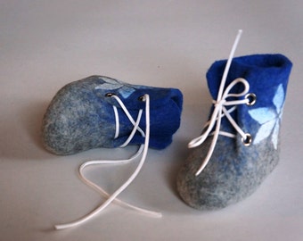 Zapatos de bebé / Zapatos de fieltro / Zapatos de lana / Zapatos para niños / Zapatos para niños / Botines para bebés / Fieltro de lana / Zapatos de invierno / Zapatillas / Botas para niños / Fieltro / Lana merino