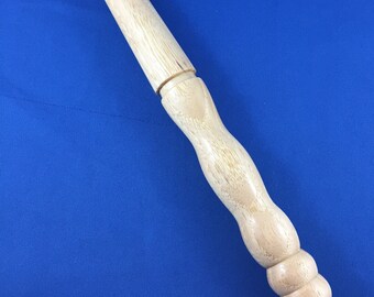 Nostepinne, Pecan, Hand Turned, Yarn Tool, Wood