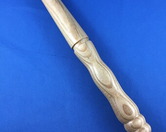 Nostepinne, Manitoba Elm, Hand Turned, Yarn Tool, Wood
