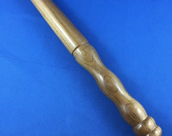 Nostepinne, Teak, Hand Turned, Yarn Tool, Wood