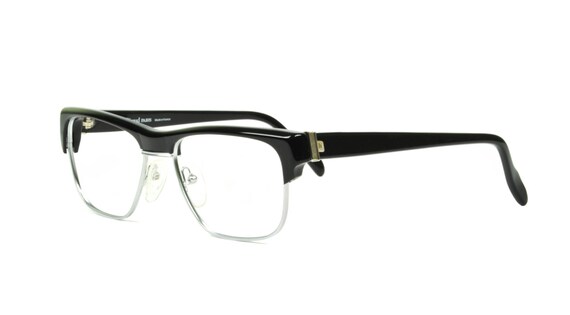 Louis Feraud Wood Eyeglasses: French Rectangular … - image 4