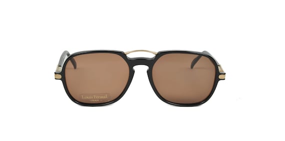 Louis Feraud Pianissimo Modified Aviator Square M… - image 1