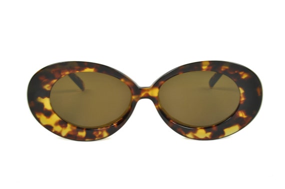 Vintage 90s Oversized Oval Acetate Sunglasses Classic Oval Vintage 90s Sunglasses - Yates - Etsy main image 4