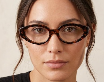 Club LA 3500 Women's Thick Oval Eyeglasses Frames France