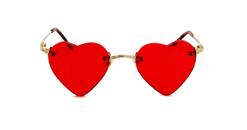 Rimless sunglasses w/optical quality CR-39 lenses 90s Italy image 2