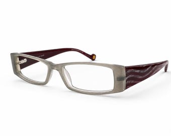 Etnia Barcelona Aqaba Thick Rectangular Red Eyeglasses Spain