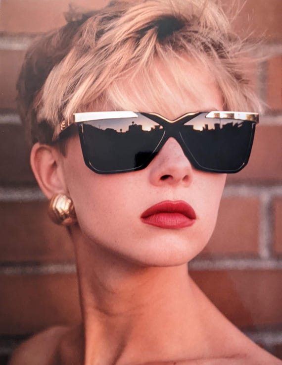 Roberto Capucci RC 302 Rectangular 62mm Italian D… - image 1