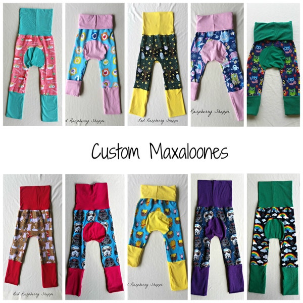 Maxaloones, Grow With Me Pants, Made to Order