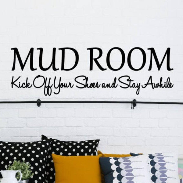 Mud Room Decals Etsy