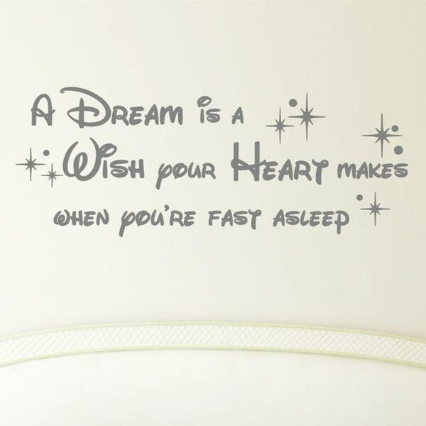 Wish Wall Decal Etsy