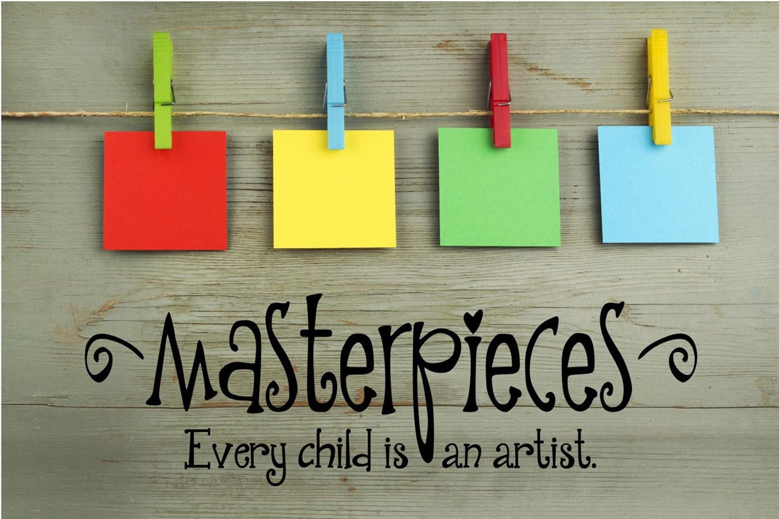 Masterpieces Vinyl Decal Artist Wall Art Decals Etsy