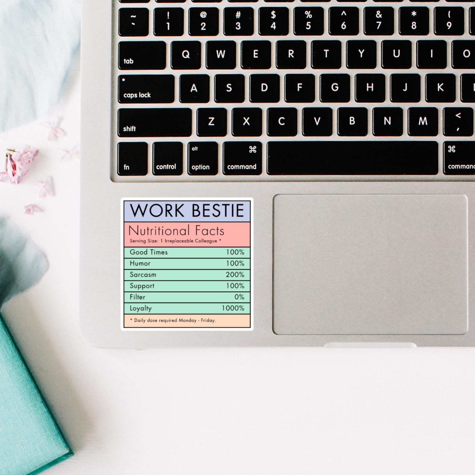 Work Bestie Sticker, Funny Coworker Gift - Work, Desk, Laptop Decal - Etsy