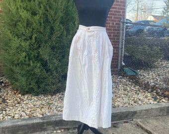 white skirt etsy