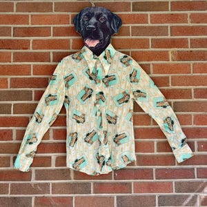 60s landscapers long sleeve shirt 60年代 オープンカラー 開襟