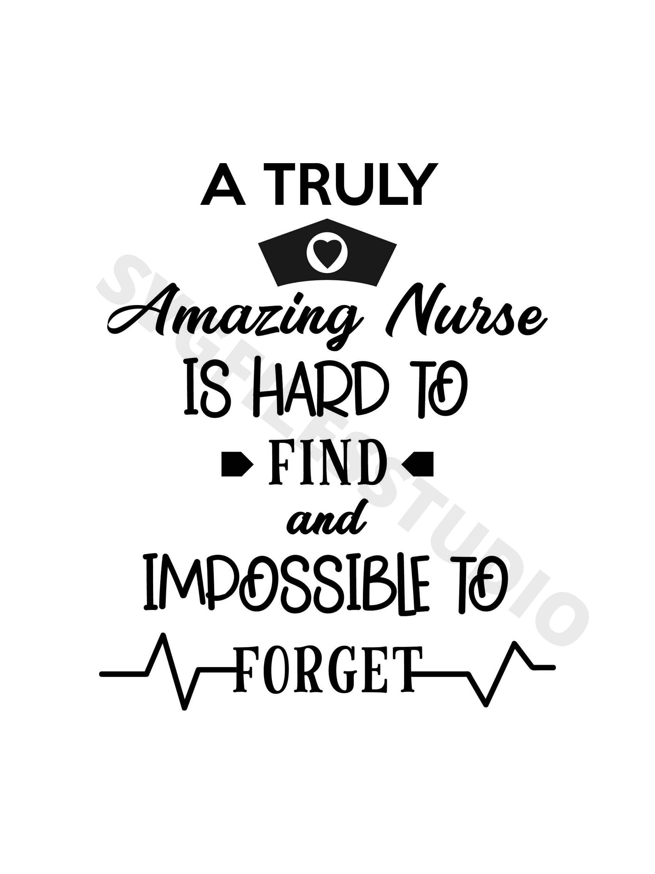 Funny and Cute Nurse Quotes and Sayings Bundle SVG Medical SVG Nurse Appreciation Cut Files