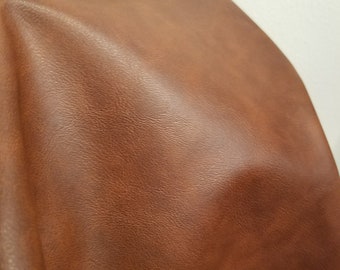 Cut by Yard | Synthetic Pleather Nappa 0.9 mm Smooth Upholstery | 36"x54"