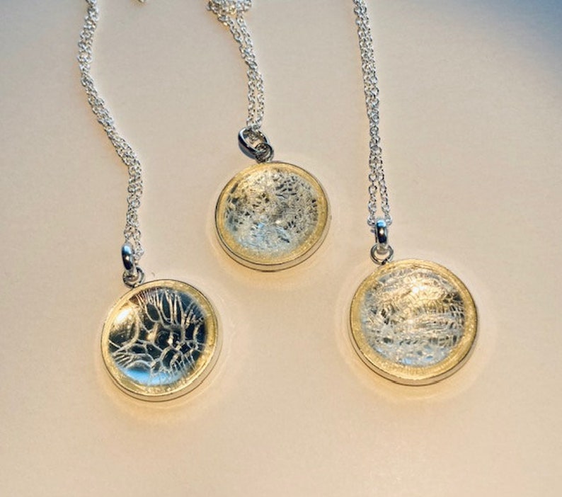 Shattered Glass Ceiling Glass Necklace Empowerment Necklace Etsy