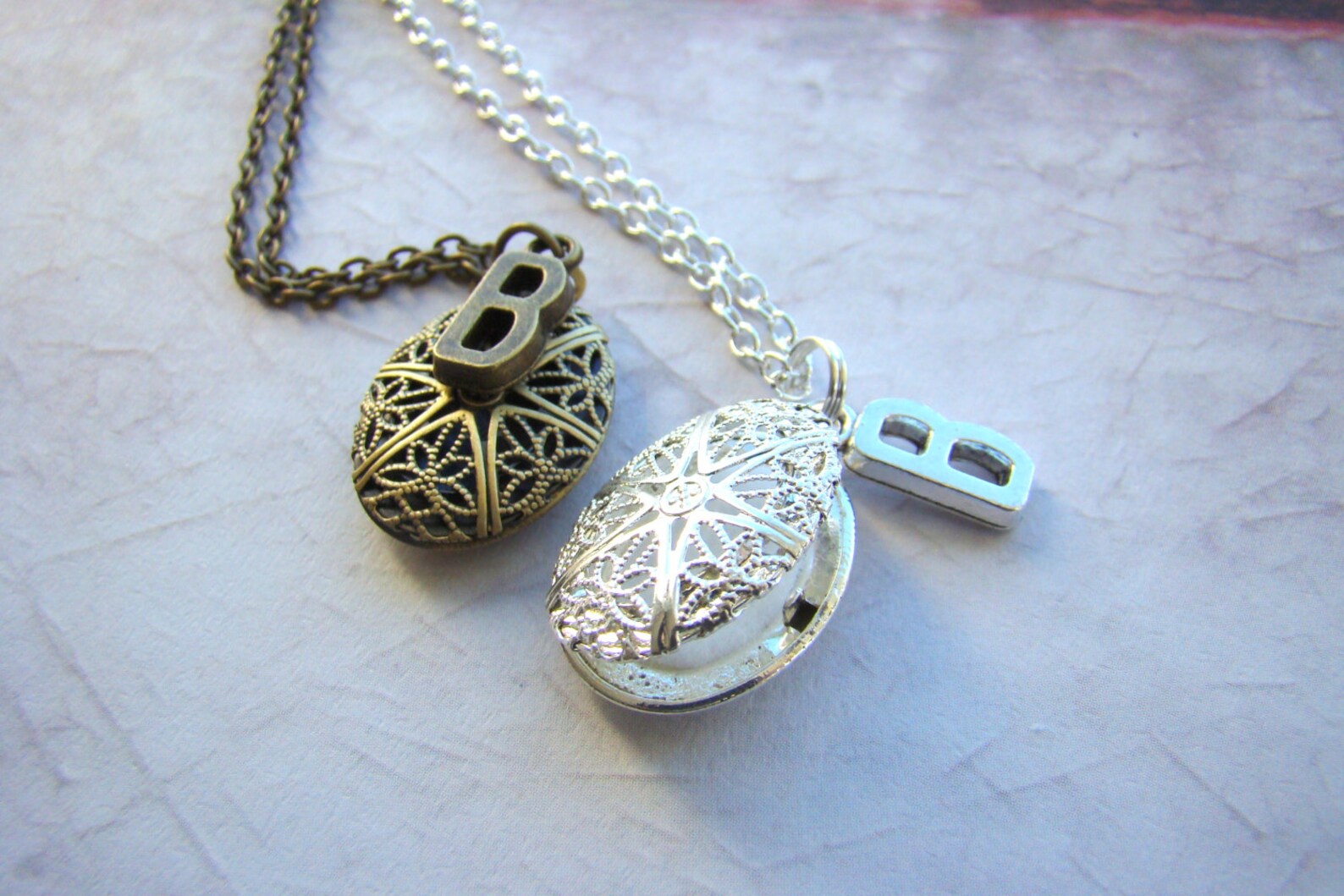 Initial Demi Essential Oil Diffuser Necklace Customized - Etsy