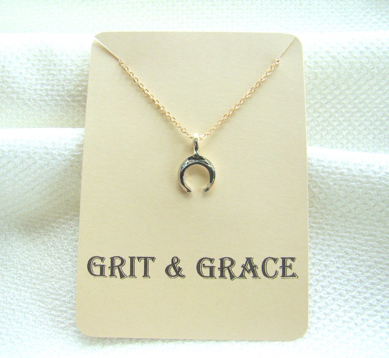 Grit & Grace Necklace Dainty Pendant Jewelry With Meaning Etsy