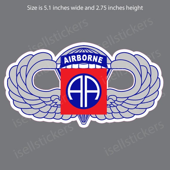 Army 82nd Airborne Division Decal Army 82nd Airborne Division Decal