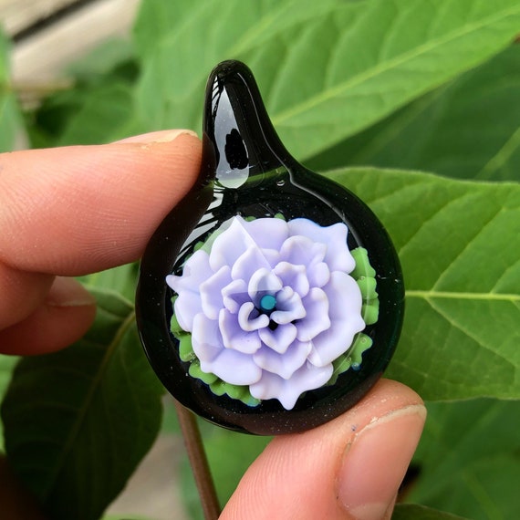 Flower implosion deals pendant
