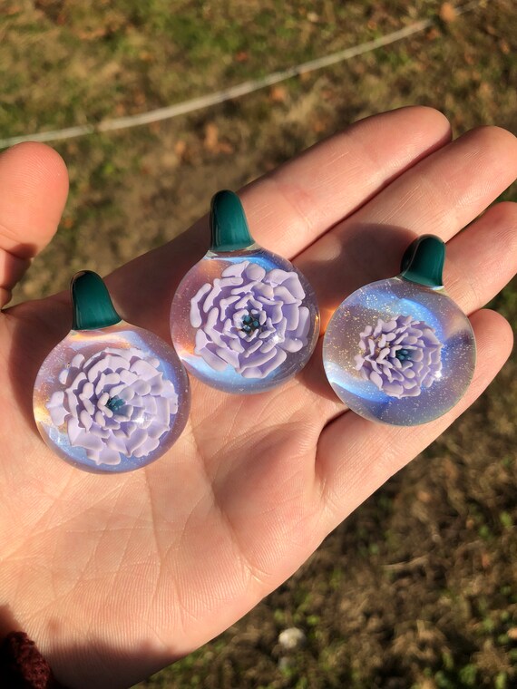 Flower implosion deals pendant
