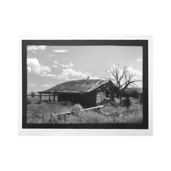 Sod House - Vintage Artist's Photograph - Churchill County - Nevada