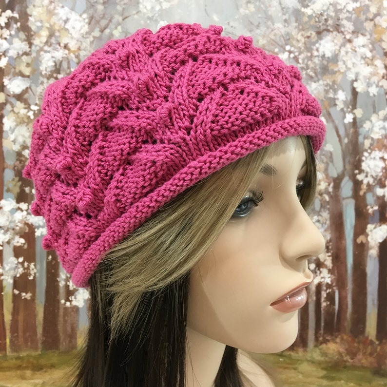Instant Download Knit Hat Chemo Hat Knitting Pattern ' Etsy