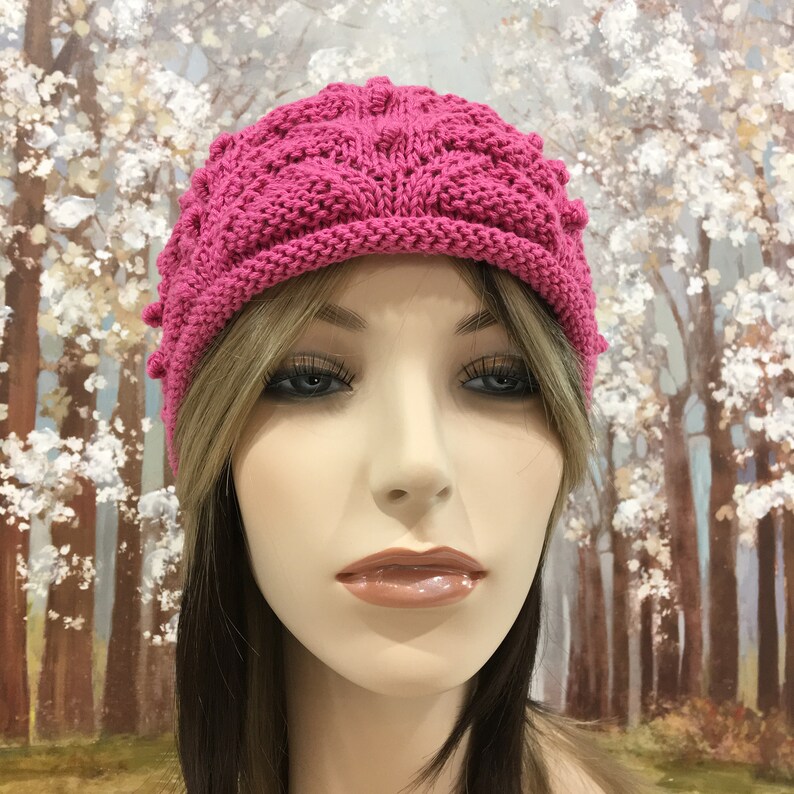 Instant Download Knit Hat Chemo Hat Knitting Pattern ' Etsy