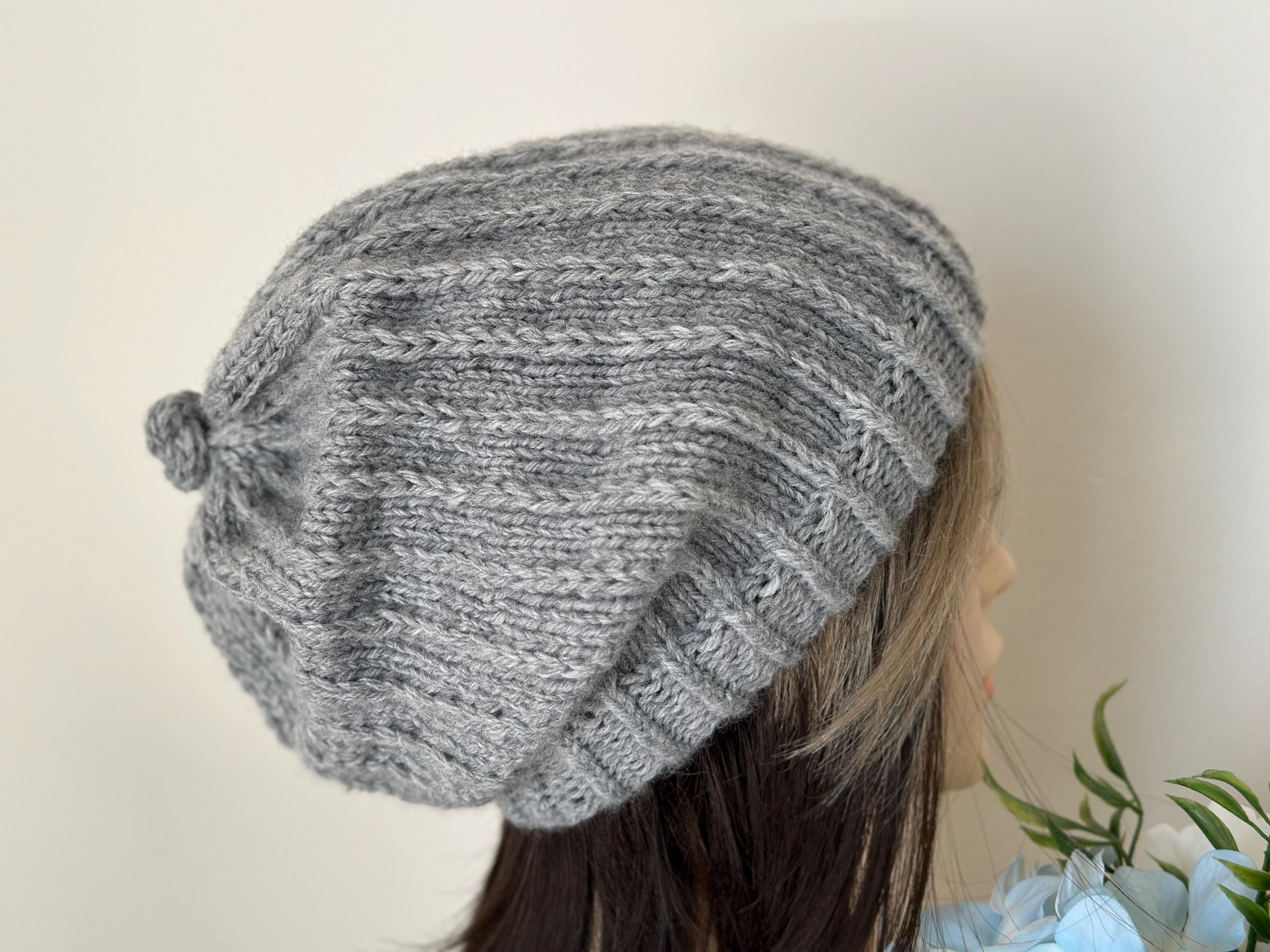 by Anthropologie Ribbed Beanie Hat Gray One Size Unisex Soft Slouchy NWOT Anthropologie Gray Hats for Women for sale | eBay main image 4