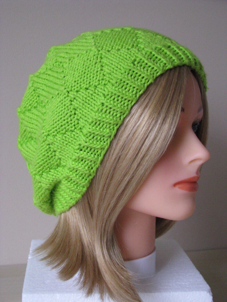Instant Download Knit Hat Chemo Hat Knitting Pattern ' Etsy