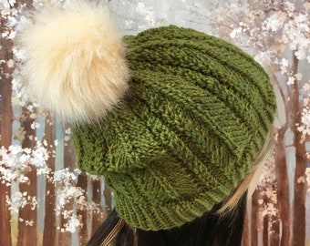 GIFT SET: Women's Knit Hat and cowl set 'Kaleigh', women's winter hat and and cowl set.