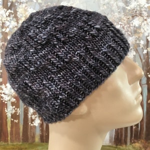 Instant Download Knit Hat Knitting Pattern for Men's Hat - Etsy