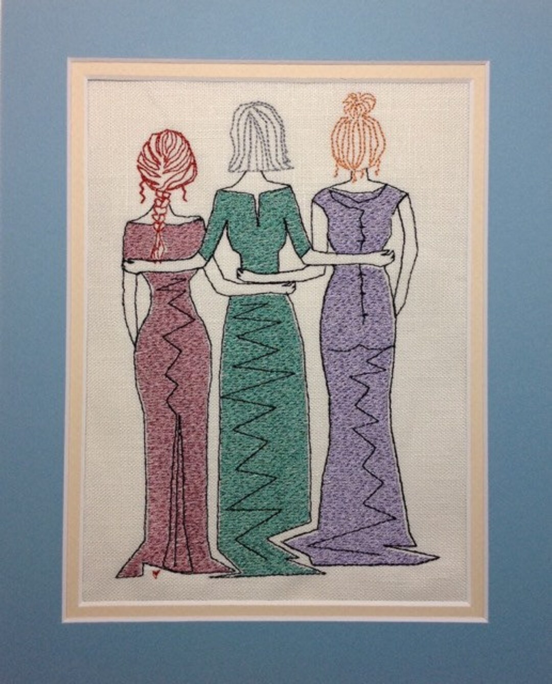 Embroidery Machine Design Line Art, Pattern Digital File " " - Etsy