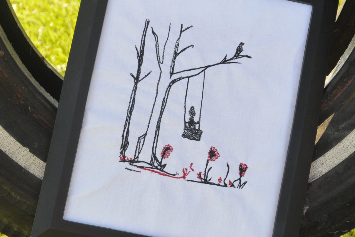 Embroidery Digital File "Swing"
