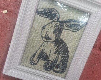 Embroidery Digital File "Vintage Rabbit"